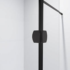 Niagara Душевая перегородка Nova NG-682-90BLACK – фотография-4